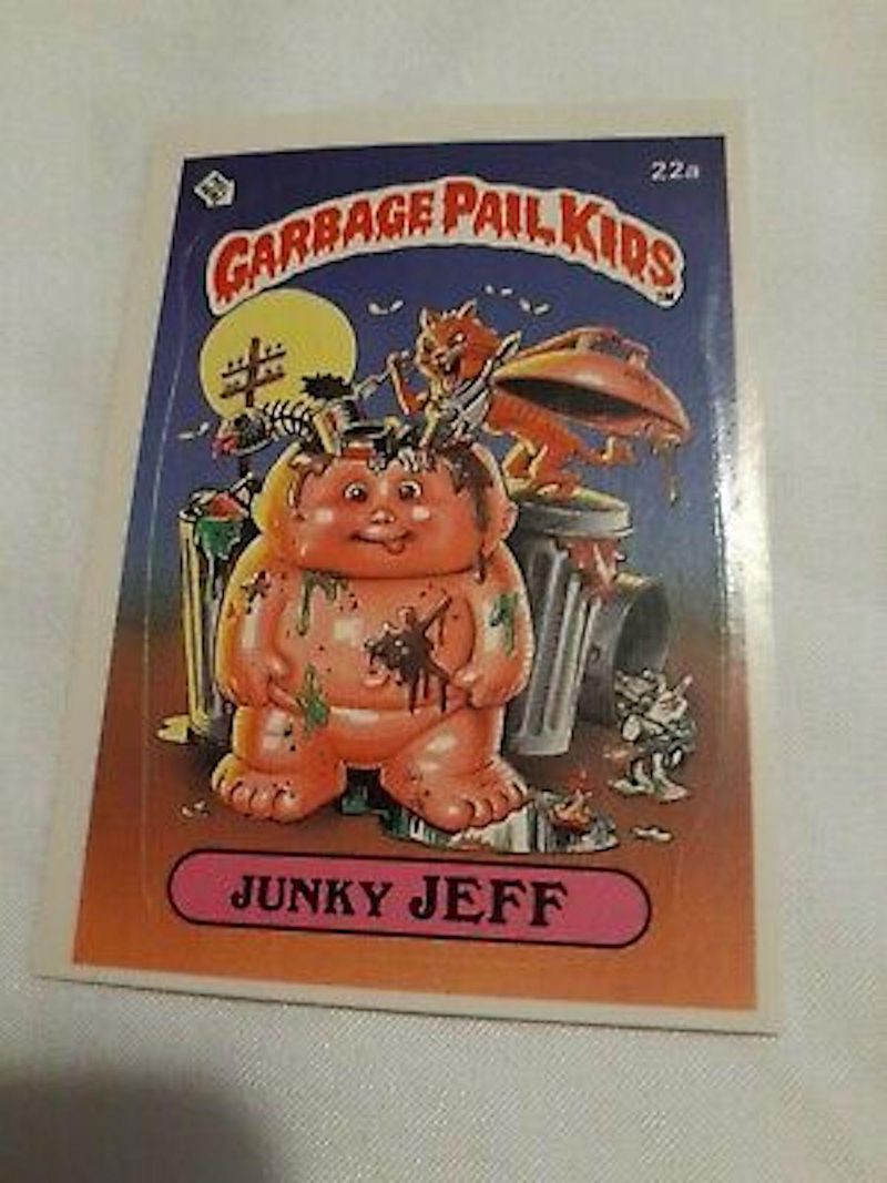 Junky Jeff Garbage Pail Kids card