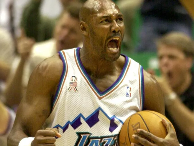 Karl Malone played in two NBA Finals.
