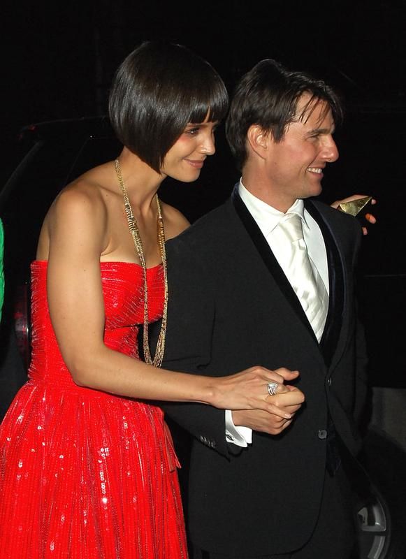 Katie Holmes and Tom Cruise, 2008