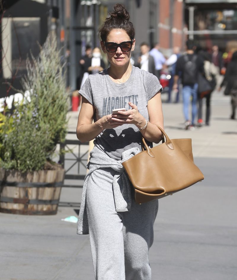 Katie Holmes in New York City