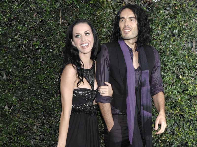 Katie Perry, Russell Brand