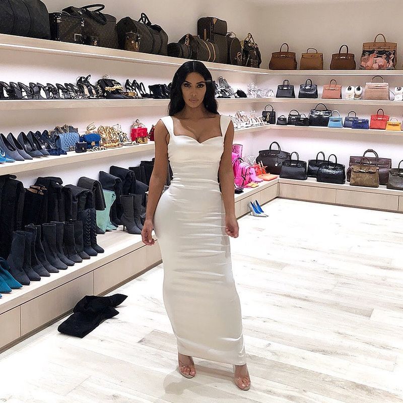 Kim Kardashian's closet