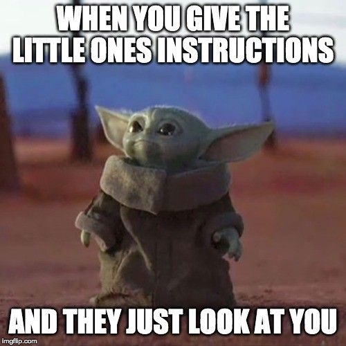 Kindergarten teacher meme
