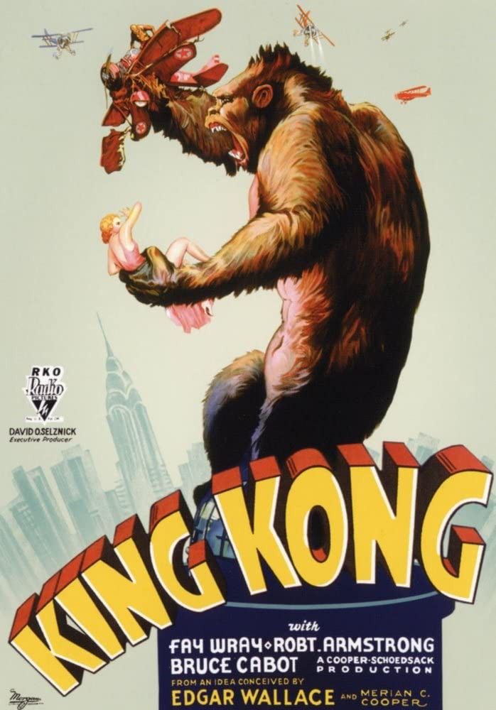 King Kong Movie 1933 movie poster