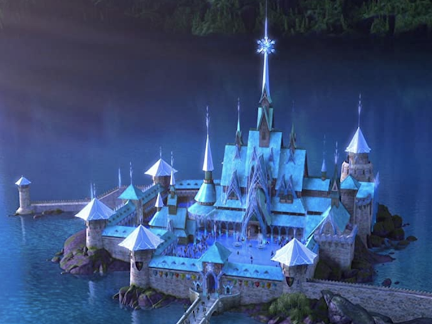 Kingdom of Arendelle from the movie 'Frozen'