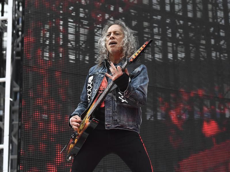 Kirk Hammett in 2019