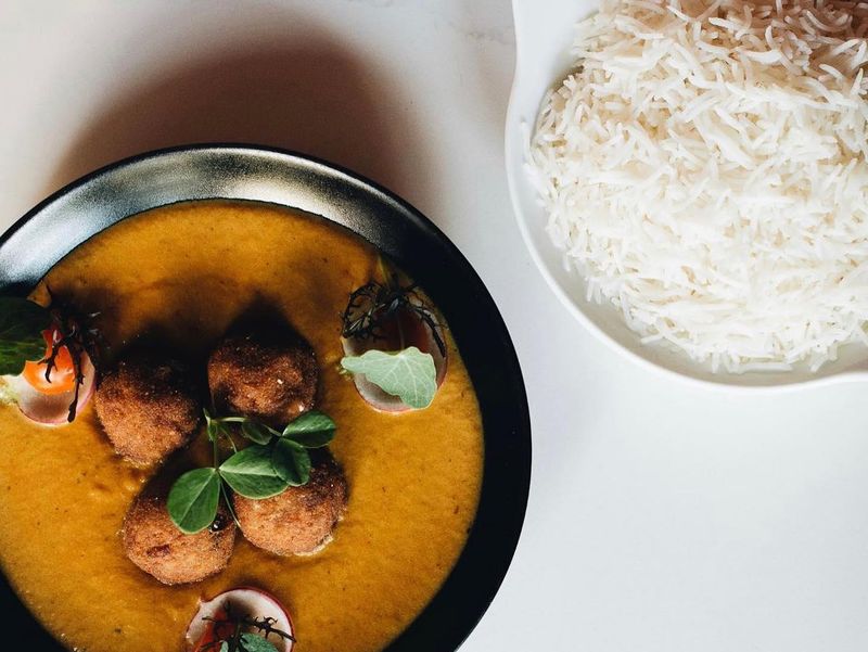 Kofta curry at Rasa Contemporary Indian