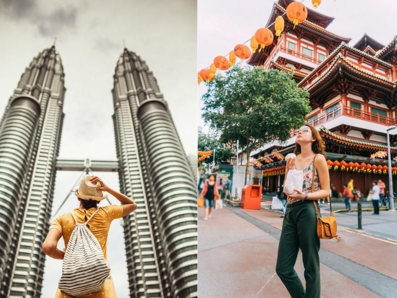 Kuala Lumpur and Singapore