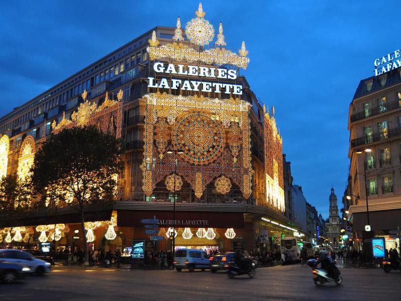 Lafayette Galeries in Paris, France