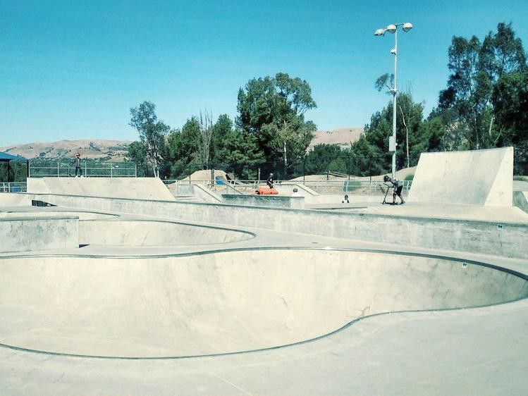 Lake Cunningham Action Sports Park in California