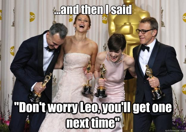 Laughing at leo