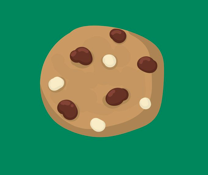 Le Chips cookie illustration