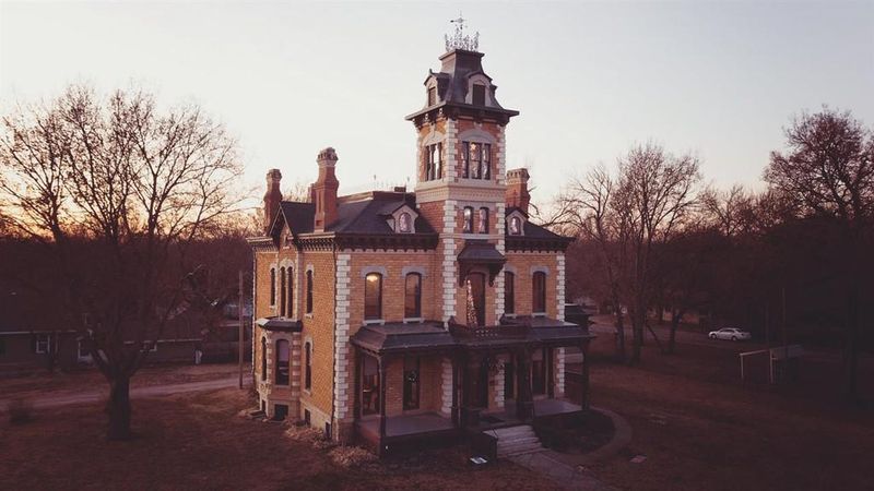 Lebold Mansion in Abeline, Kansas