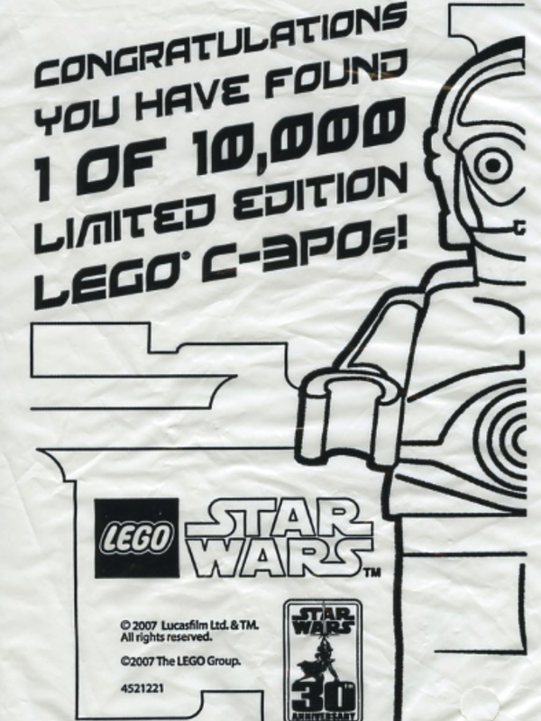 Lego Chrome-Plated C-3PO