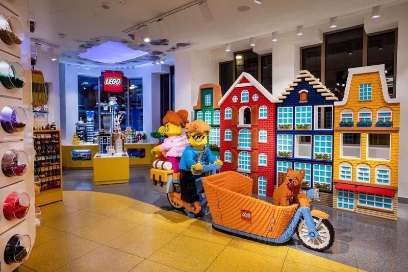Lego store in Amsterdam