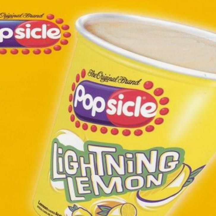 Lightning Lemon Popsicle