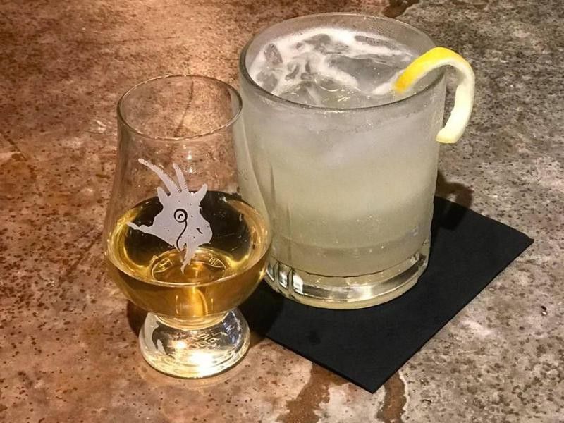 Local Goat cocktails