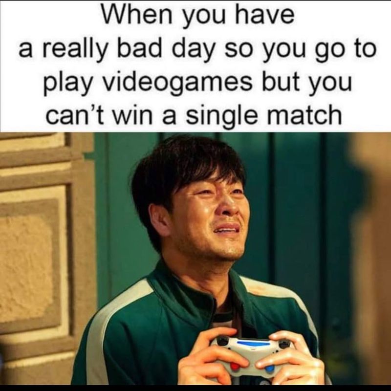 losing at video games