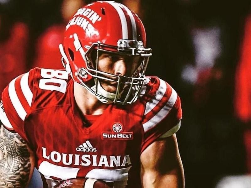 Louisiana wide receiver Chase Rogers