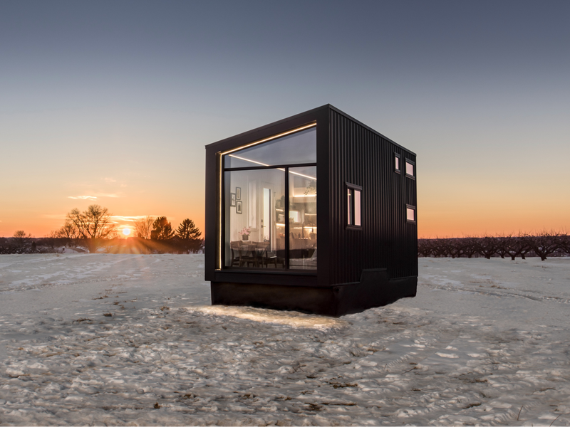 Luna new tiny home from new frontier design