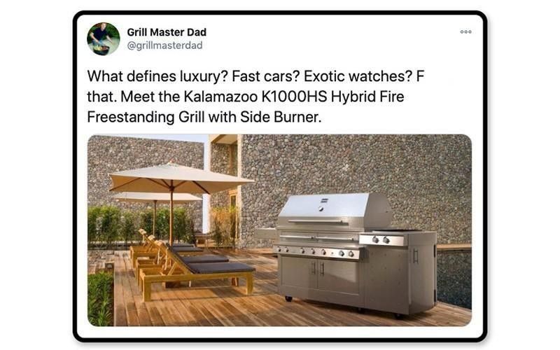 Luxury grill
