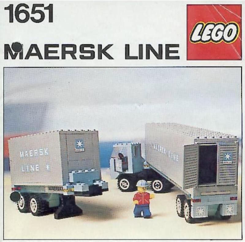 Maersk Container Truck