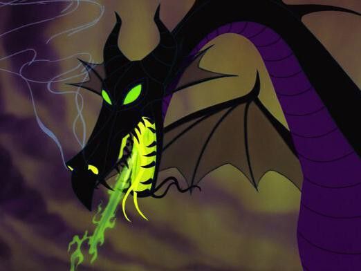 Maleficent in dragon form