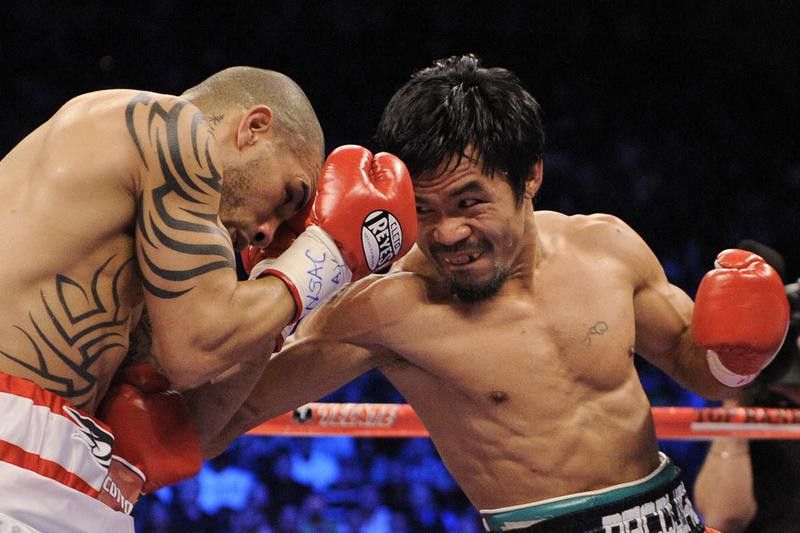 Manny Pacquiao and Miguel Cotto