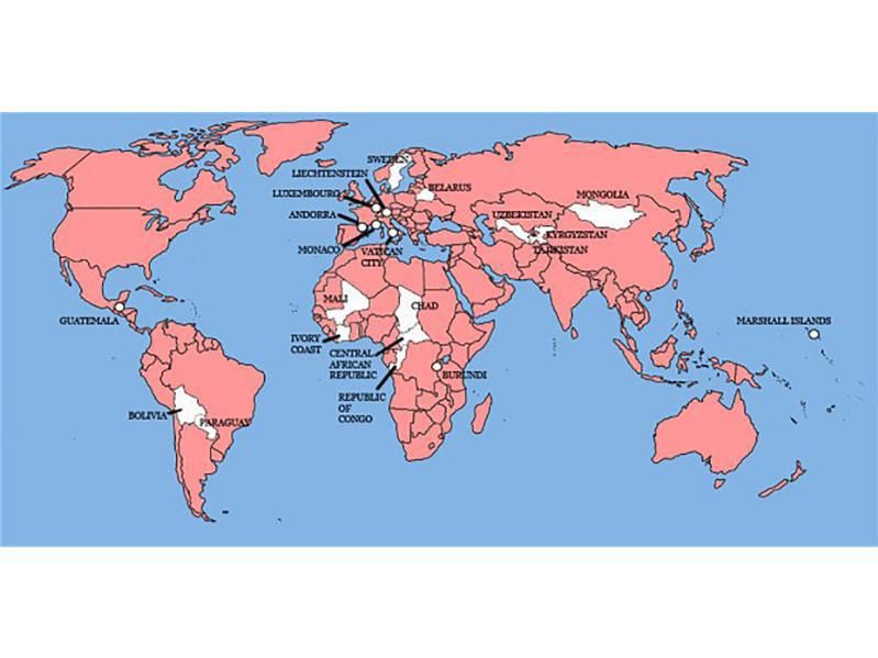 Map of Countries Britain Has Invaded