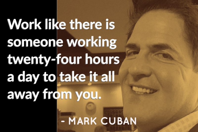 Mark Cuban quote