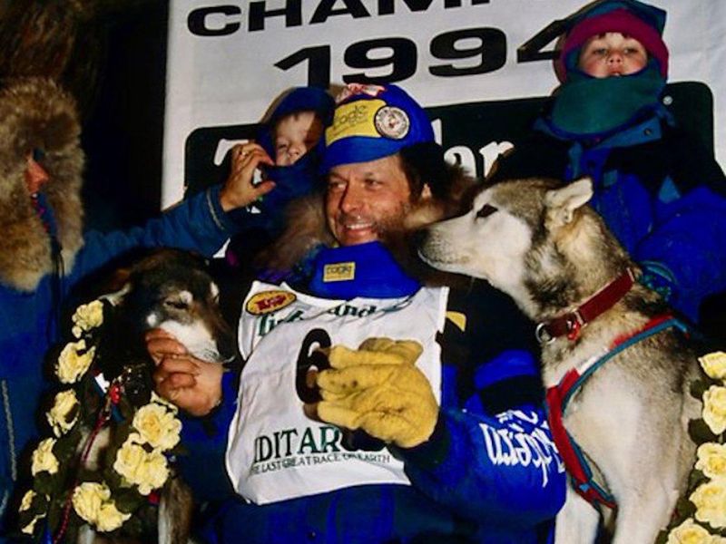 Martin Buser wins 1994 Iditarod