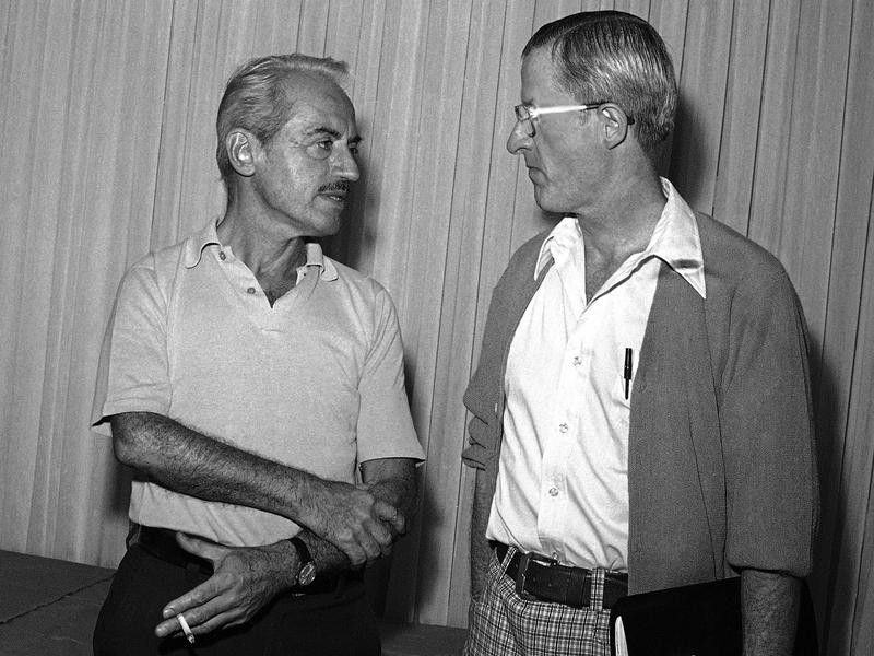 Marvin Miller and Ed Gaherin