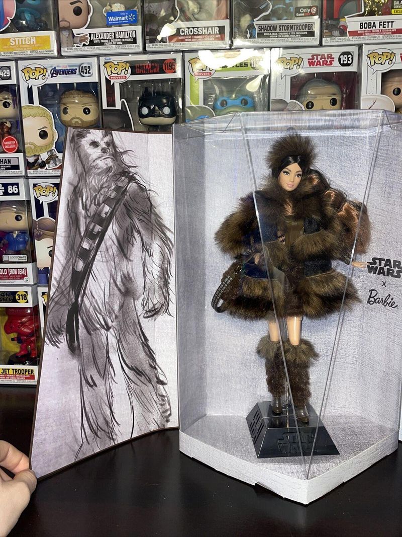 Mattel Star Wars Chewbacca x Barbie Doll