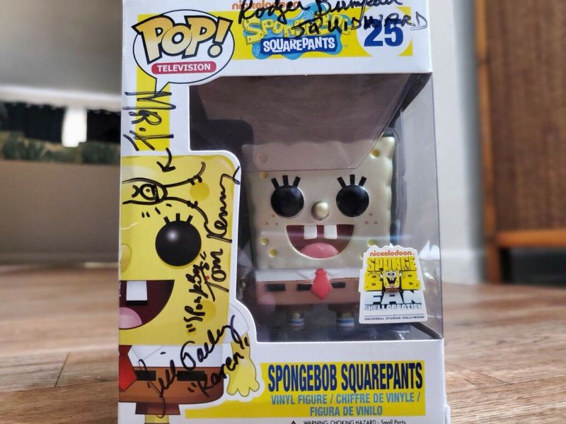 Metallic Spongebob Squarepants Funko Pop