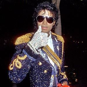 Michael Jackson in sequins