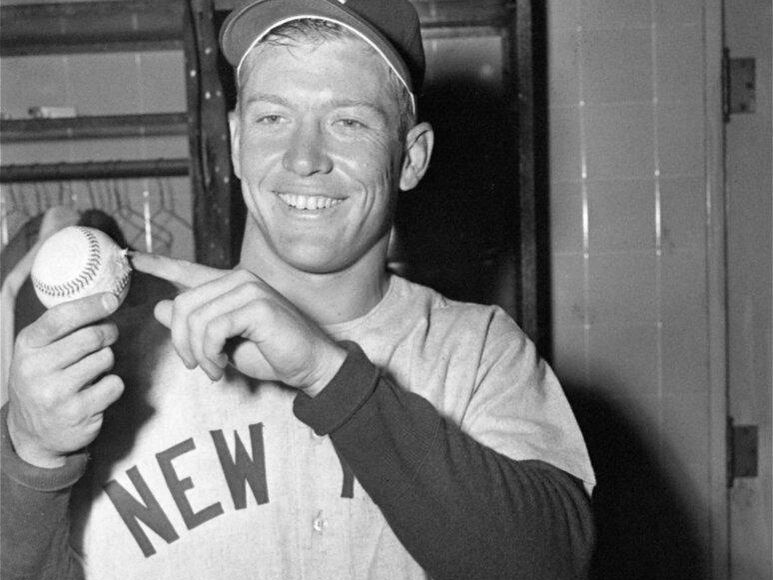 Mickey Mantle in 1953