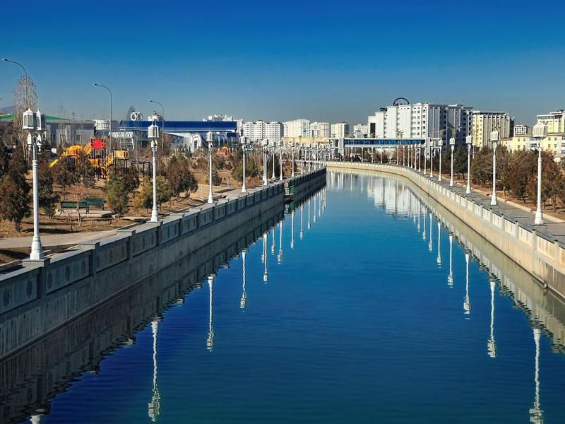 Modern architecture of Ashgabat
