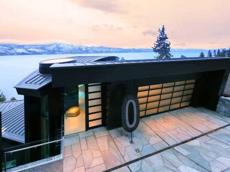 modern nevada ski house