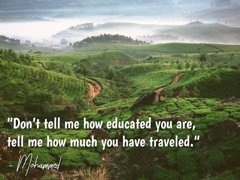 Mohammed travel quote