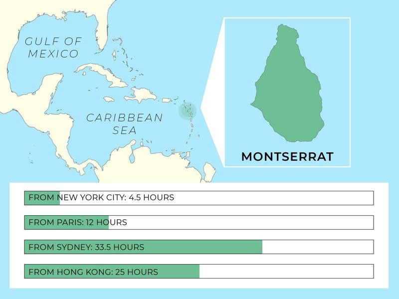 Monserrat map