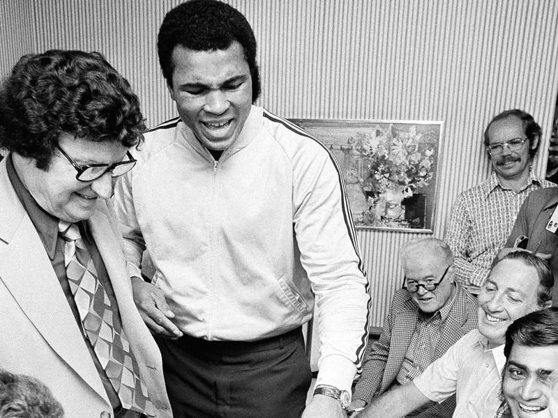 Muhammad Ali and Jimmy Grippo