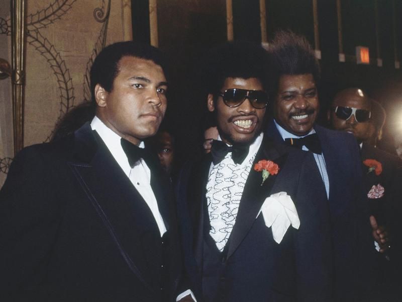 Muhammad Ali, Leon Spinks, Don King