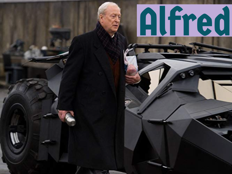 Names from movies: alfred