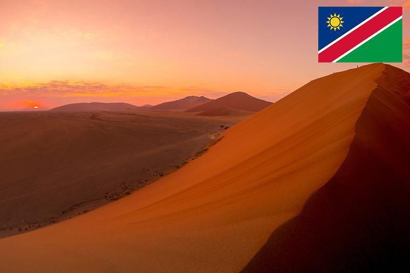 Namib Desert dunes, Namibia