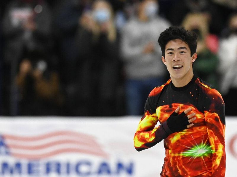 Nathan Chen in competition
