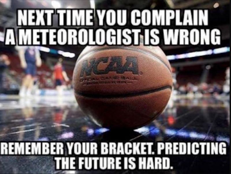 NCAA tournament predictions meme