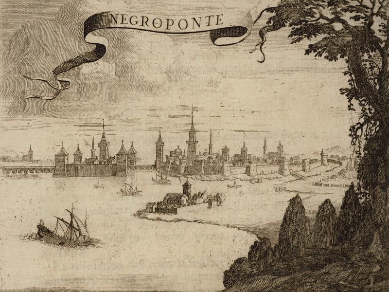 "Negroponte" by Vincenzo Coronelli, 1687.
