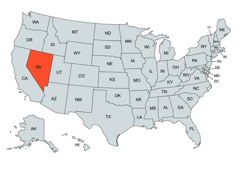 Nevada Education Map