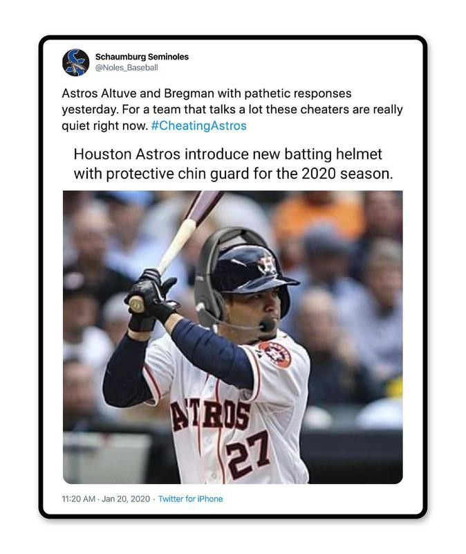 New Astros batting helmets