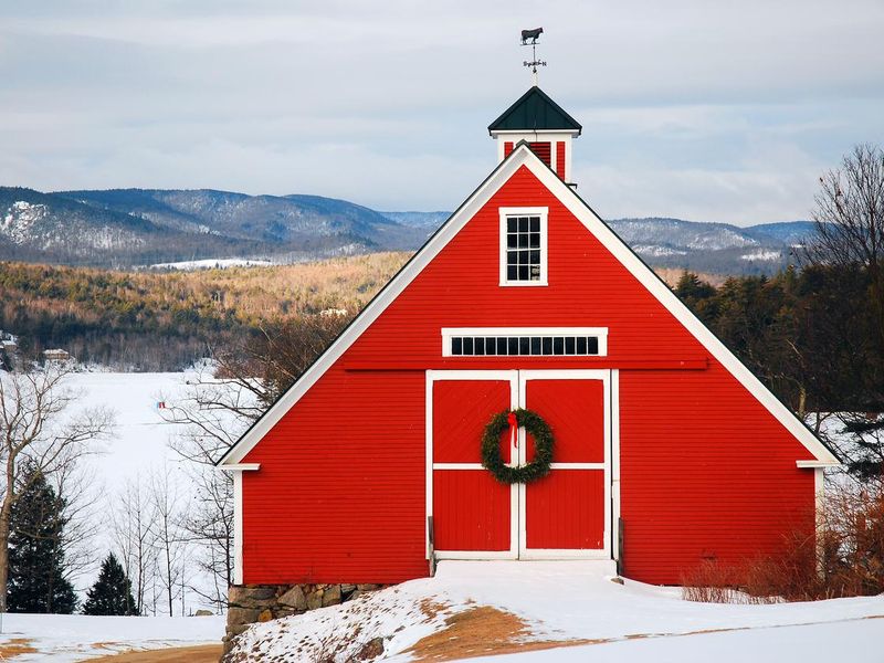 New Hampshire in barn
